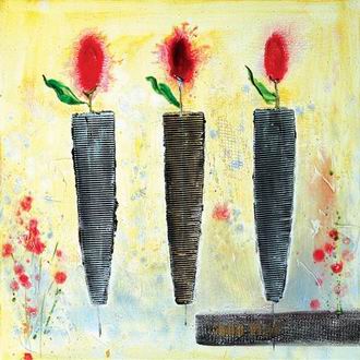 Colorful Flowers oil painting